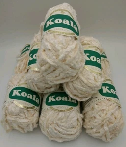 9 Skeins of BERROCO KOALA Yarn Color #101 Natural Discontinued Matched Dye Lots - Picture 1 of 5