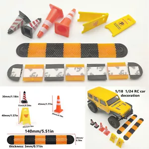 For TRX4M SCX24 Climbing Car Mood Decoration Speed Bumps Model Scene Accessories - Picture 1 of 7