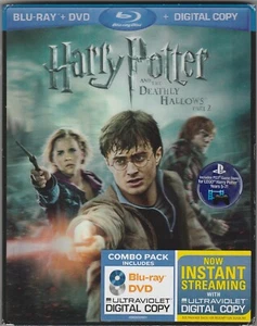 NEW HARRY POTTER AND DEADLY HALLOWS PART 2 Blu-ray, 2011 & Anamorphic Slipcover - Bild 1 von 3