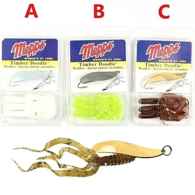 Blinker MEPPS Timber Doodle 8/12 g. -Unkrautfrei!! Buntfarben 08041 Kunstköder - Bild 1 von 2