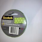 Scotch Expressions Masking Tape, 0.94 Inch x 20 Yards, Light Green With Designs