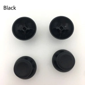 2 Pieces Black 3D Analog Joystick Thumbstick Rubber Cap for XBOX 360 Controller - Picture 1 of 4