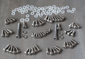 BMW R 1150 RT V2A set viti acciaio inox motore cambio carena super ottica - Foto 1 di 5