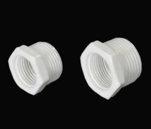 Plastic 3/4" 1 1-1/4 1-1/2 2" Male Female BSP Thread Coupler Fitting Adapter M>F - Picture 1 of 2