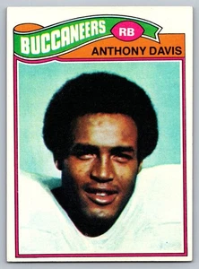 1977 Topps #96 Anthony Davis Tampa Bay Buccaneers - Picture 1 of 2