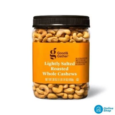 Lightly Salted Roasted Whole Cashews - 30oz - Good & Gather™