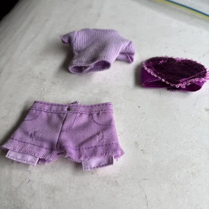 Barbie Dream Besties Renee Top , Heart Bustier And Shorts For Doll New - Picture 1 of 7