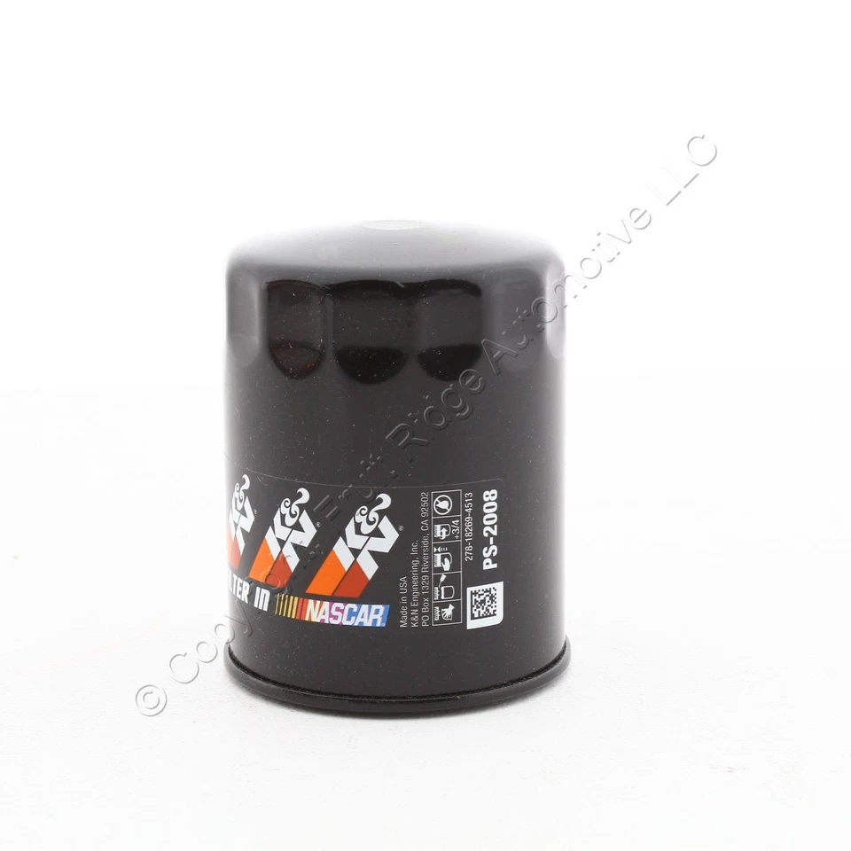 Filtro de aceite de motor K&N PS2008 rendimiento plateado para VW Beetle PS-2008 1969-1976 Foto 1 de 3