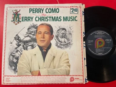 Perry Como Sings Merry Christmas Music LP Pickwick Holiday X-Mas + Shrink EX!!!! - Image 1 of 4
