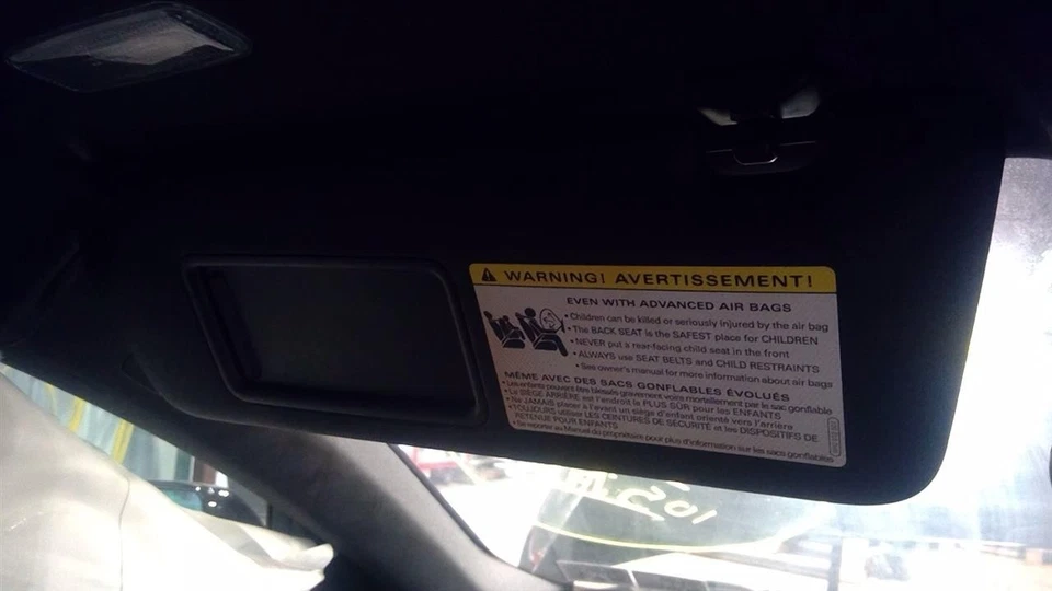 Driver Left Sun Visor Roof Illuminated Fits 13-16 AUDI A4 1528330 Foto 1 de 4