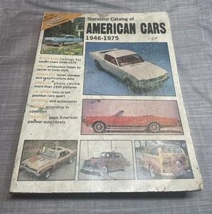 Vintage 1982 “Standard Catalog of American Cars: 1946-1975” - Picture 1 of 16
