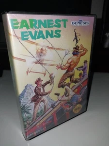 Earnest Evans Authentic Sega Genesis Case And Art Cover Insert - Picture 1 of 8