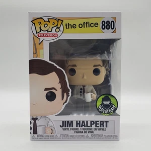 Funko Pop! Television The Office Popcultcha Exclusive Jim Halpert (3-Hole - Picture 1 of 13