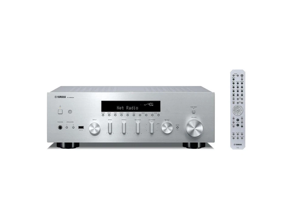 Yamaha R-N600ASL Network Audio Receiver (Silver)