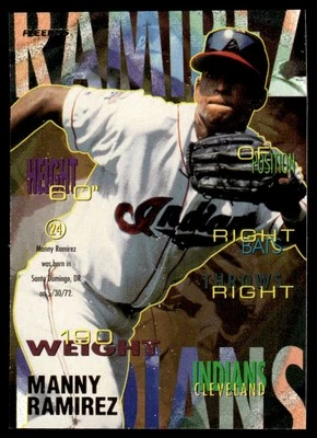 1995 Fleer Manny Ramirez #145 - Image 1 of 2
