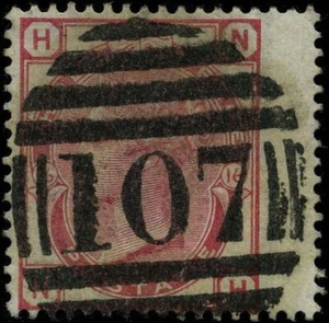 Gran Bretaña 1873 sellos definitivos USADOS SG 143 CV $97.50 170708072 - Imagen 1 de 1