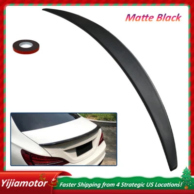 Rear Spoiler Wing for 2014-2020 Mercedes Benz S W222 Sedan S450 S550 Matte Black - Imagem 1 de 4