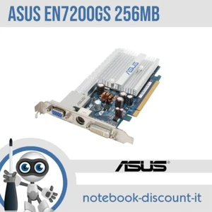 Grafikkarte NVIDIA GeForce Asus EN7200GS 256mb High Profile VGA DVI TESTED - Bild 1 von 1
