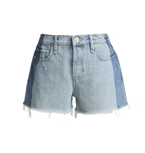 Hudson Womens Raw Hem Short Denim Shorts Bold Blue Size 27 - Picture 1 of 1
