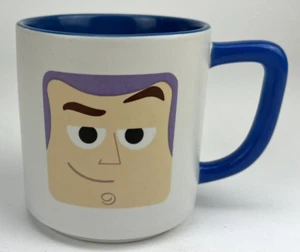 Disney Store Buzz Lightyear Toy Story Coffee Mug Cup Pixar Ceramic Block Head - Picture 1 of 6