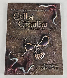 Call Of Cthulhu Role Playing Game Book. Hardback. RPG. 2002. WOTC. - Picture 1 of 6