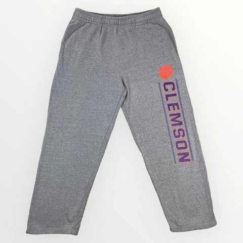 University of South Carolina Clemson Tigers Grey Sweatpants Mens XL Drawstring Cover