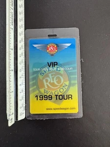 REO Speedwagon VIP 1999 Tour Backstage Pass laminiert - Bild 1 von 2