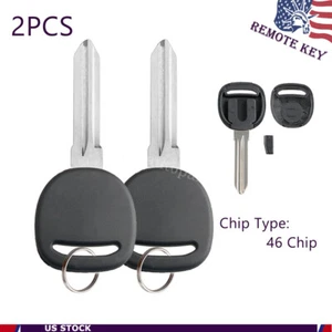 2 Transponder Ignition Chip Key for 2007 - 2013 Chevrolet Silverado GMC Sierra - Bild 1 von 8