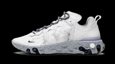 Nike Kendrick Lamar Shoe SZ 15 x React Element 55 Running Pure Platinum CJ3312 - Image 1 of 4