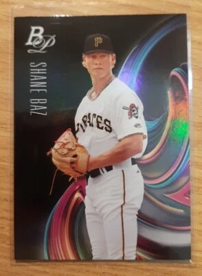 2018 BOWMAN PLATINUM TOP PROSPECTS SHANE BAZ #85 PITTSBURGH PIRATES - Image 1 of 2