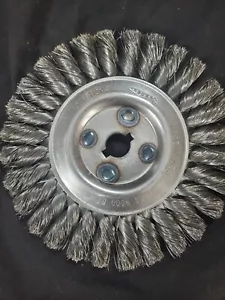 OSBORN MSFS 9000 RPM, Spazzola Ruota Nodo Filo, 8-3/4" W, 1-3/4" Centro - Foto 1 di 6