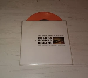 Hot Water Music / The Casket Lottery Split Colors, Words & Dreams 7" Chuck Ragan - Picture 1 of 8