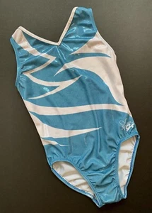 Body sin mangas Nastia GK Elite LEOTARDO Gimnasia FROZEN Holotek Holograma EE. UU. COMO - Imagen 1 de 8