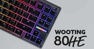 🔥NEW🔥 Wooting 80HE BEST Gaming Keyboard Black PCR with Rapid Trigger*IN STOCK* - Picture 1 of 2
