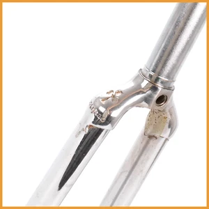 COLNAGO MASTER PRECISA VINTAGE FORK 1" COLUMBUS CHROMED THREADED 700C ROAD BIKE - Imagen 1 de 7