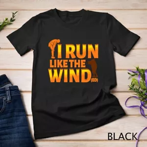 Camiseta unisex I Run Like The Wind or Winded divertida correr trotar divertido regalo - Imagen 1 de 16