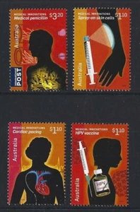 AUSTRALIA 2020 MEDICAL INNOVATIONS SET OF 4 FINE USED - Picture 1 of 1