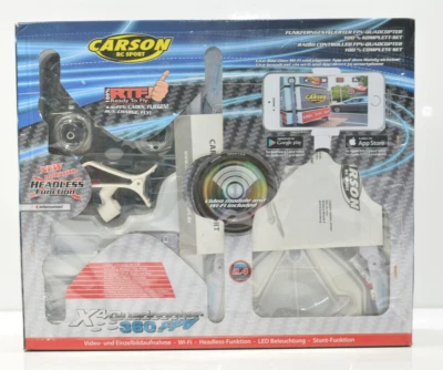 Carson Quadcopter X4 360 FPV Drohne WIFI 100% RTF Komplett Set 500507101 - Bild 1 von 4
