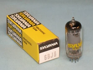 VACUUM TUBE ~ 6BJ6 ~ SYLVANIA ~ 6BJ6 ~ NOS - Picture 1 of 1