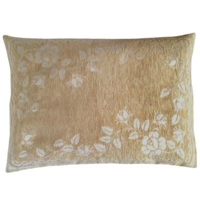 Upholstery/Chenille Rose Beige 22x30 Outdoor Farmhouse Pillow Case/Cushion Cover - Image 1 of 4