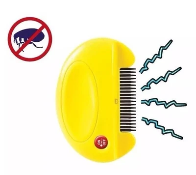 MARKSMAN ELECTRIC FLEA KILLER COMB FOR PET CATS & DOGS KILLS EGGS + FLEAS BATTERY OPERATE