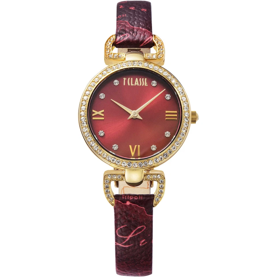 Reloj Pulsera Mujer ALVIERO MARTINI 1a Clase MADAGASCAR CS.4230L/05 Cuero Rojo Foto 1 de 1