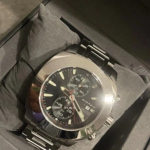 Reloj Android Hombre Cronógrafo AD686 Raro Limpio Funcionamiento Cristal Mineral 316L - Imagen 1 de 9