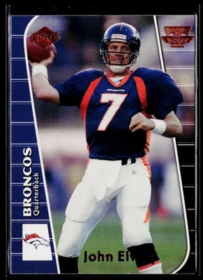 1999 Collector's Edge Triumph #T115 John Elway - Image 1 of 2