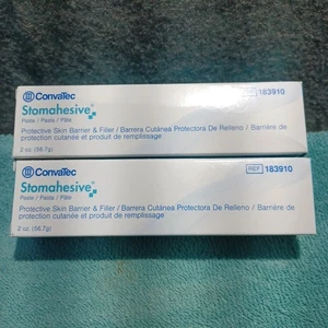 TWO - ConvaTec #183910 Stomahesive Ostomy Paste, 2 oz Tubes - Picture 1 of 3