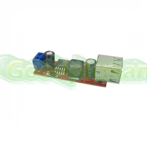 Dual USB Output DC-DC Step Down Power Module 9V/12V/24V/36V to 5V USB 3A NEW - Picture 1 of 1