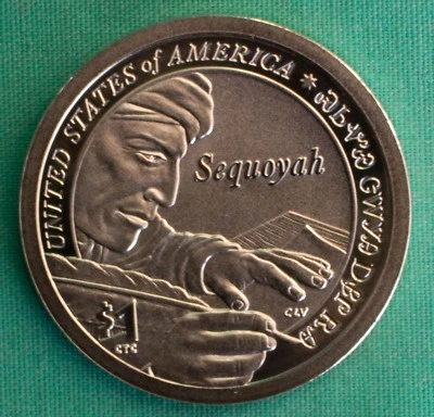 2017 S Sacagawea um dólar aprimorado não circulado 225º aniversário nativo americano $1 - Imagem 1 de 2