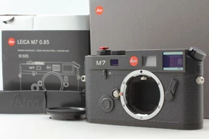 【 Almost Unused in Box 】 Leica M7 0.85 Black 35mm Rangefinder Film Camera JAPAN - Picture 1 of 12