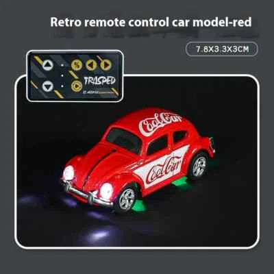 1:64 Wireless Mini Alloy Toy Car with Mobile Phone Remote Control Retro Car Gift - Image 1 of 4
