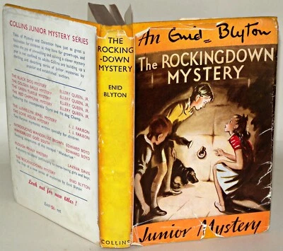 Enid Blyton, The Rockingdown Mystery, Collins 1949 1st Edition, junior Mystery - Image 1 of 4